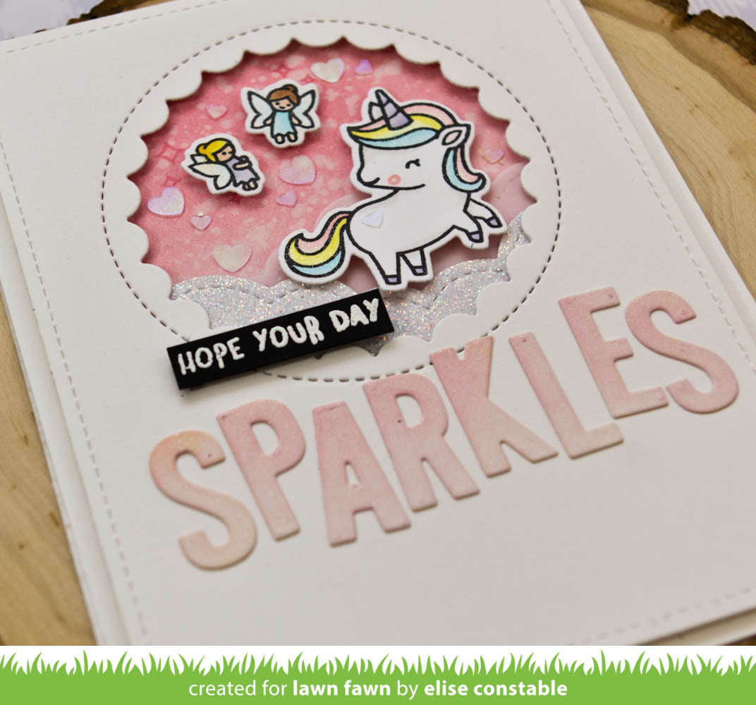 a little sparkle