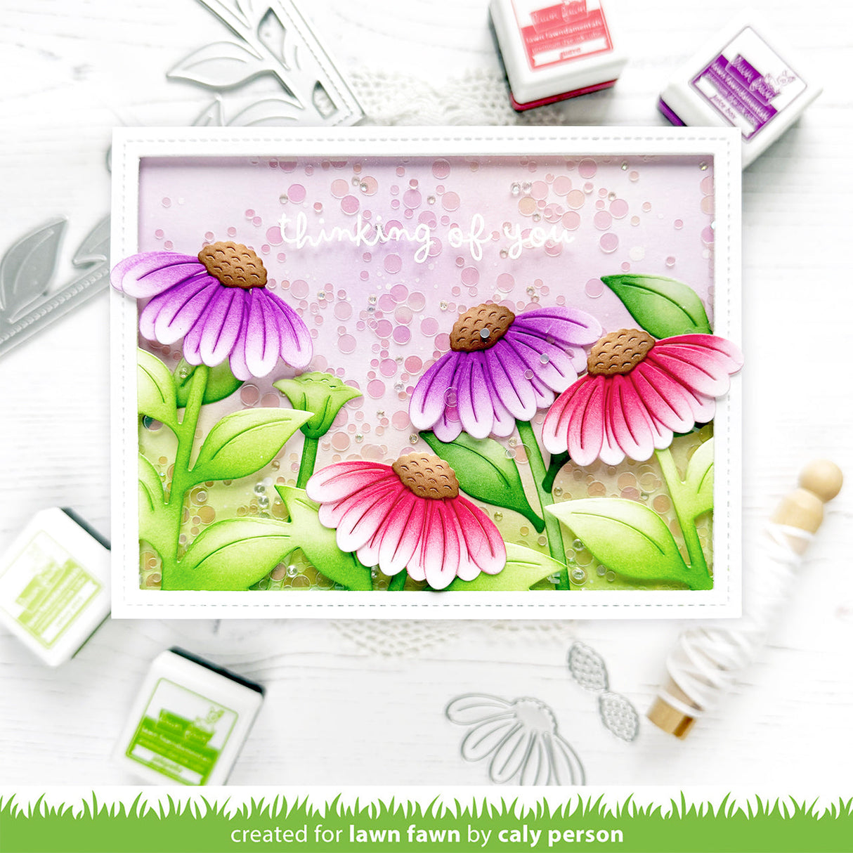 big blossom backdrop: landscape