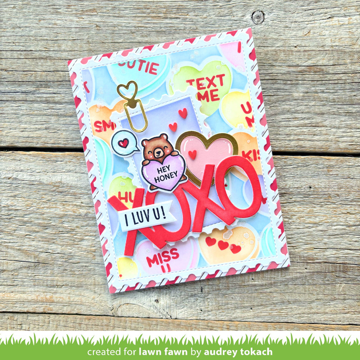 critter conversation hearts