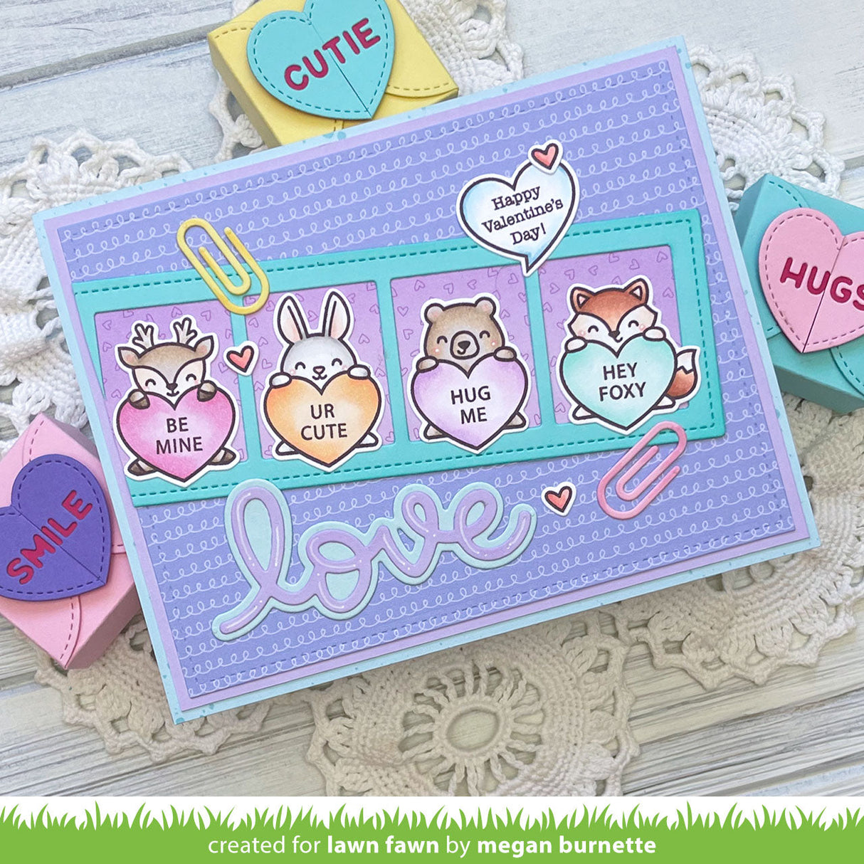 critter conversation hearts