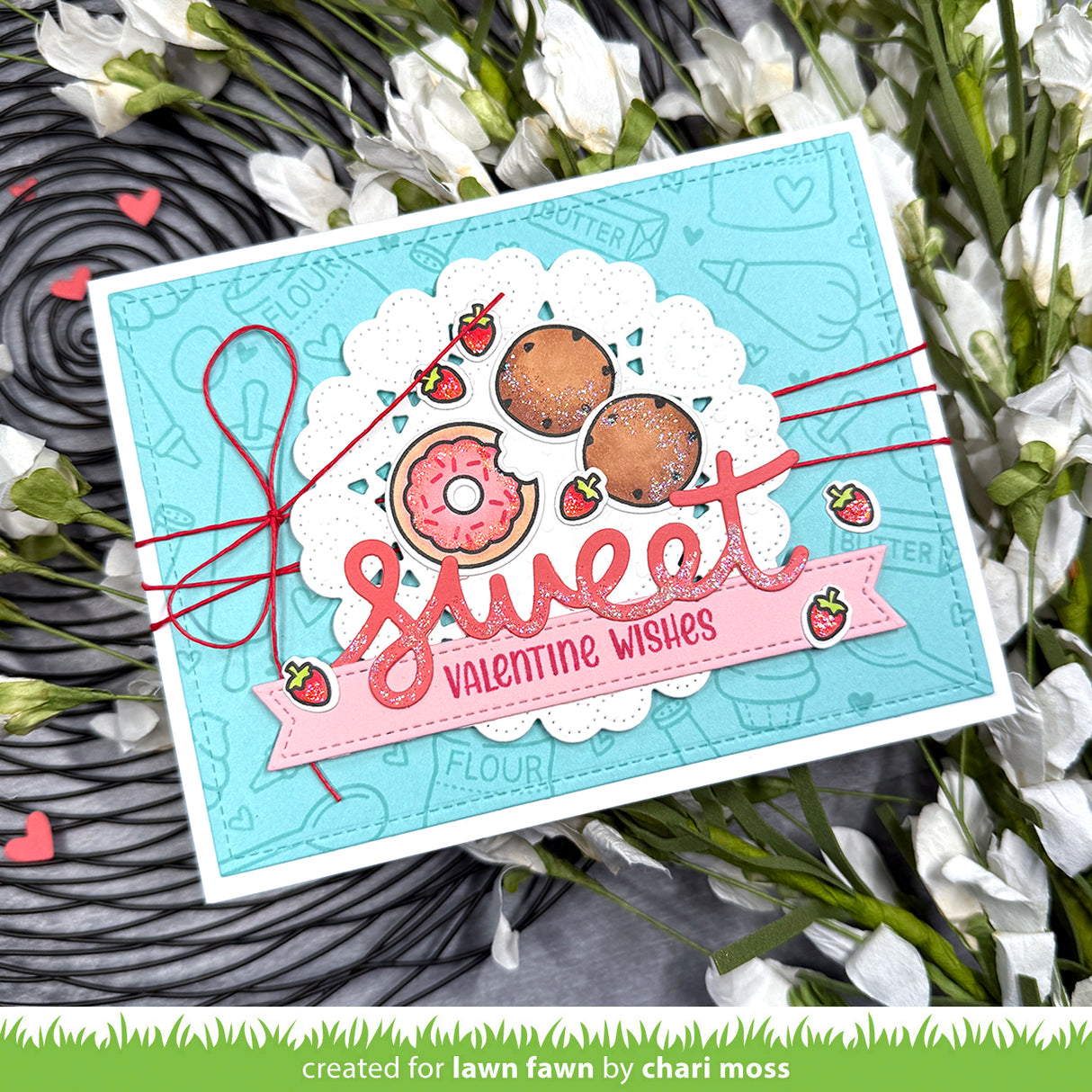 doily hearts