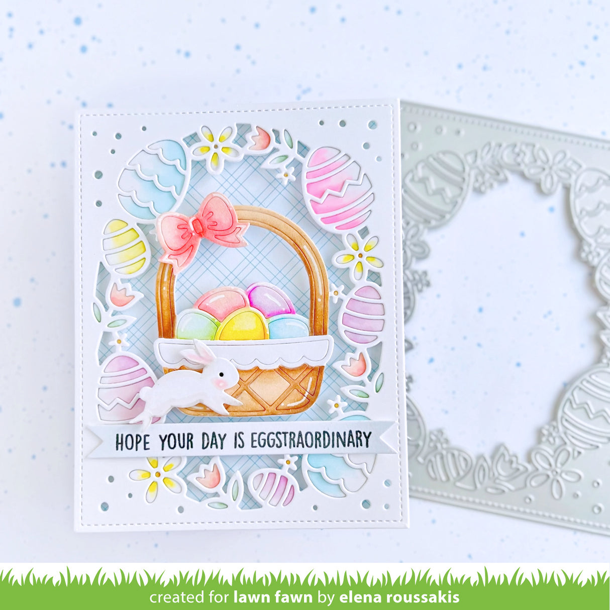 easter egg backdrop