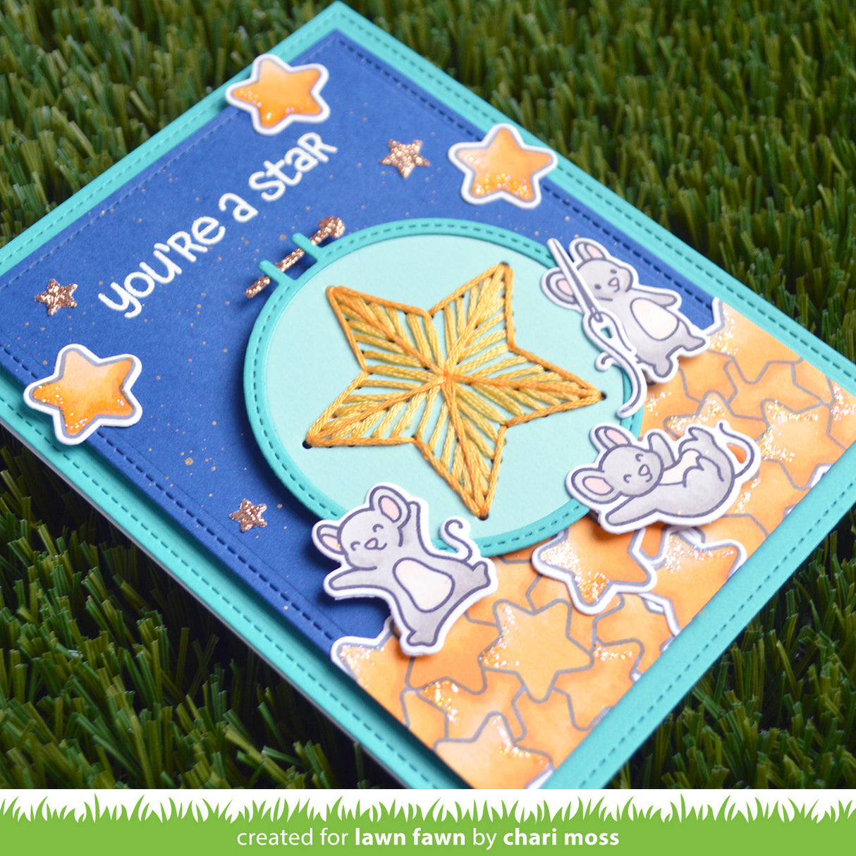 embroidery hoop star add-on