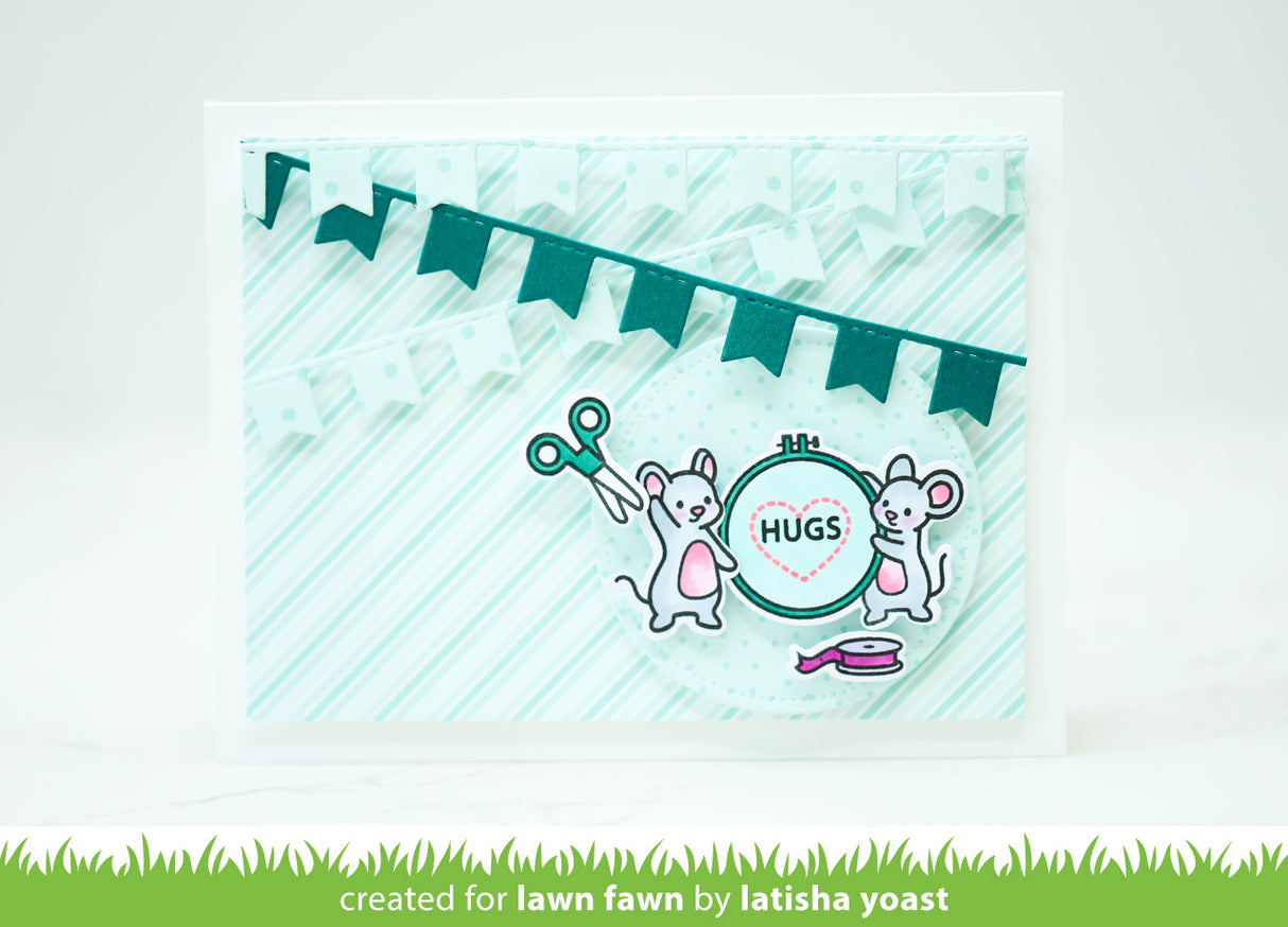 fishtail banner borders
