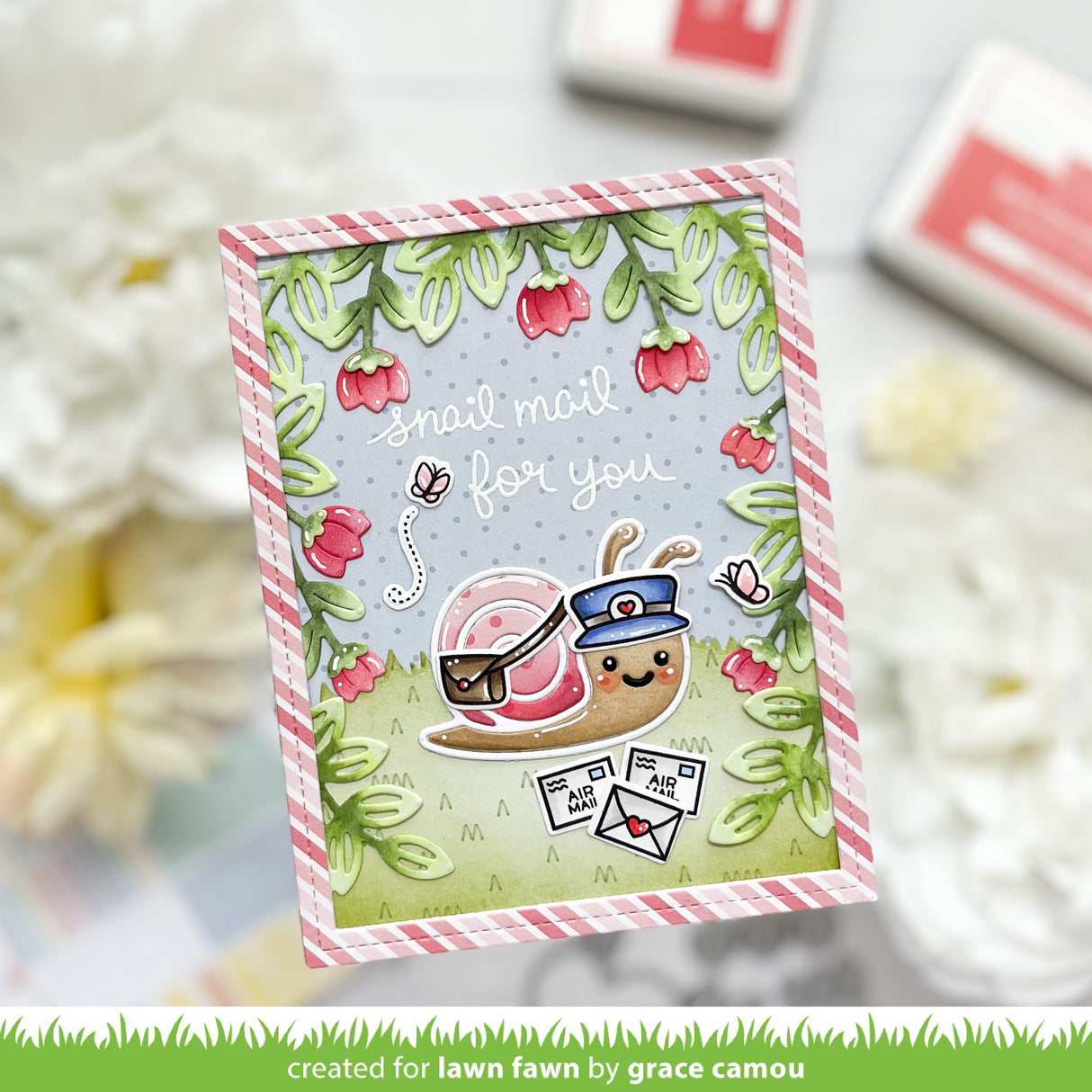 flower garden backdrop