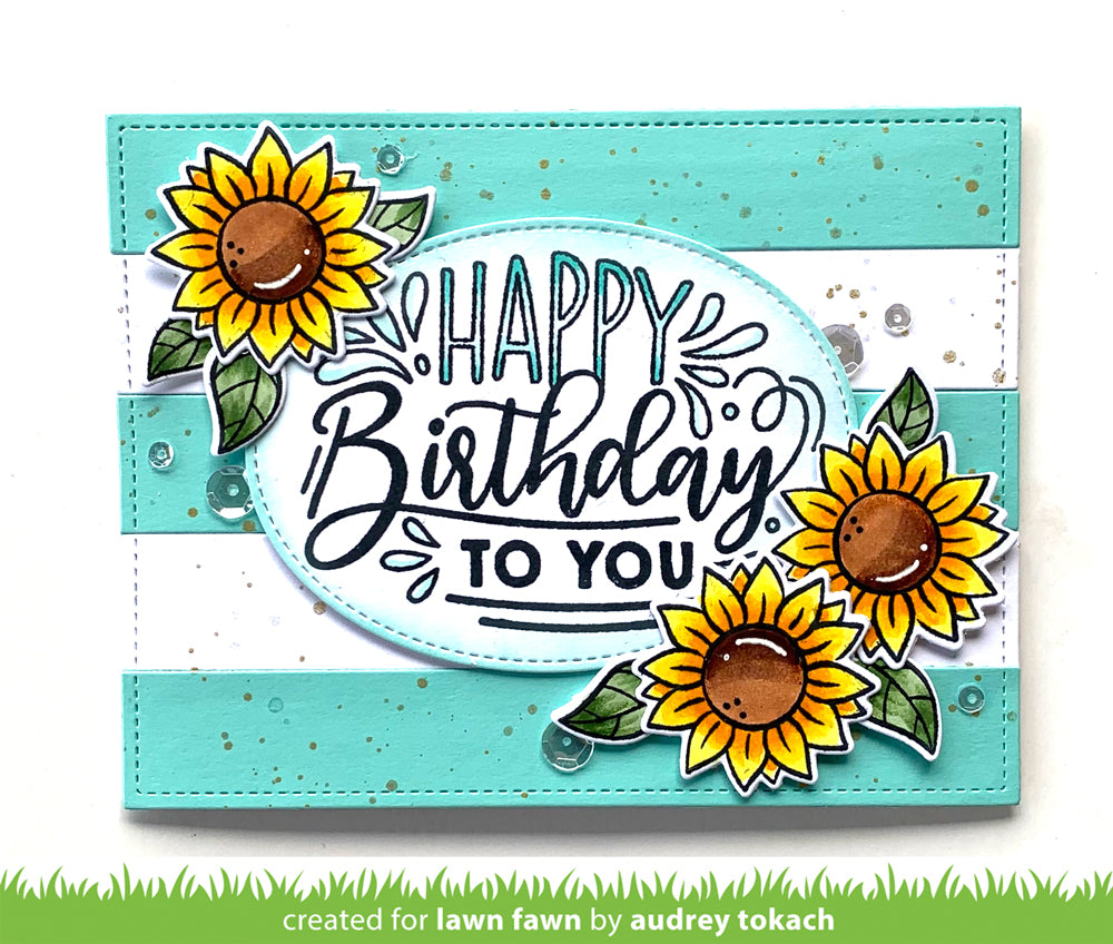 giant birthday messages