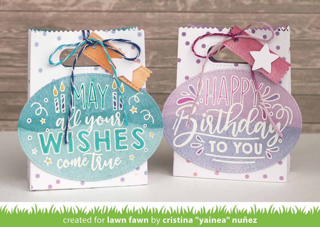 giant birthday messages
