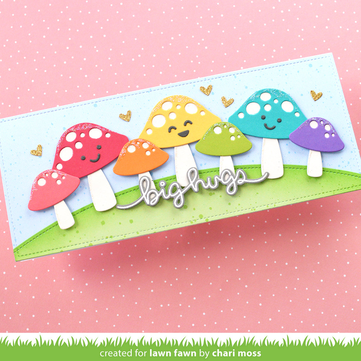 happy mushrooms