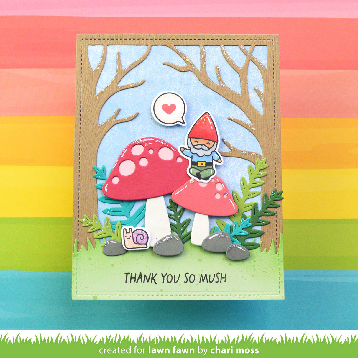 happy mushrooms