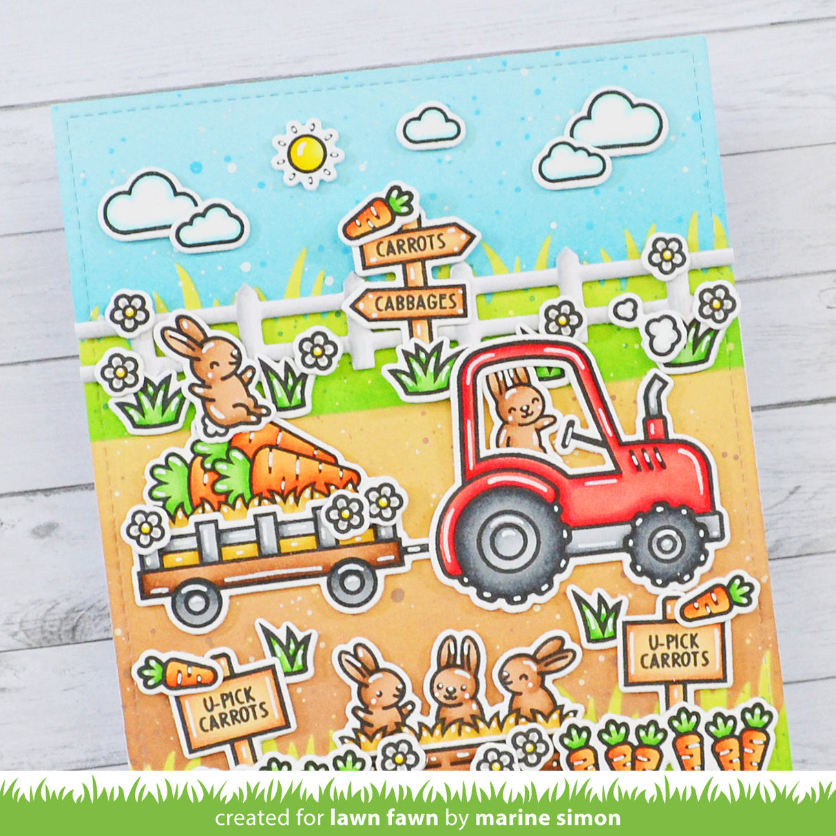 hay there, hayrides! bunny add-on