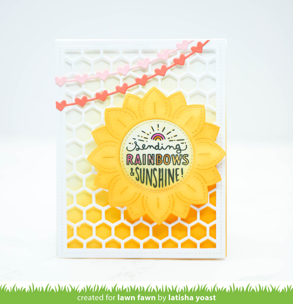 honeycomb backdrop