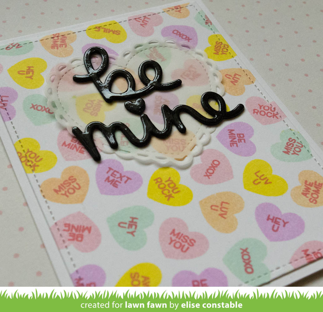 how you bean? conversation heart add-on