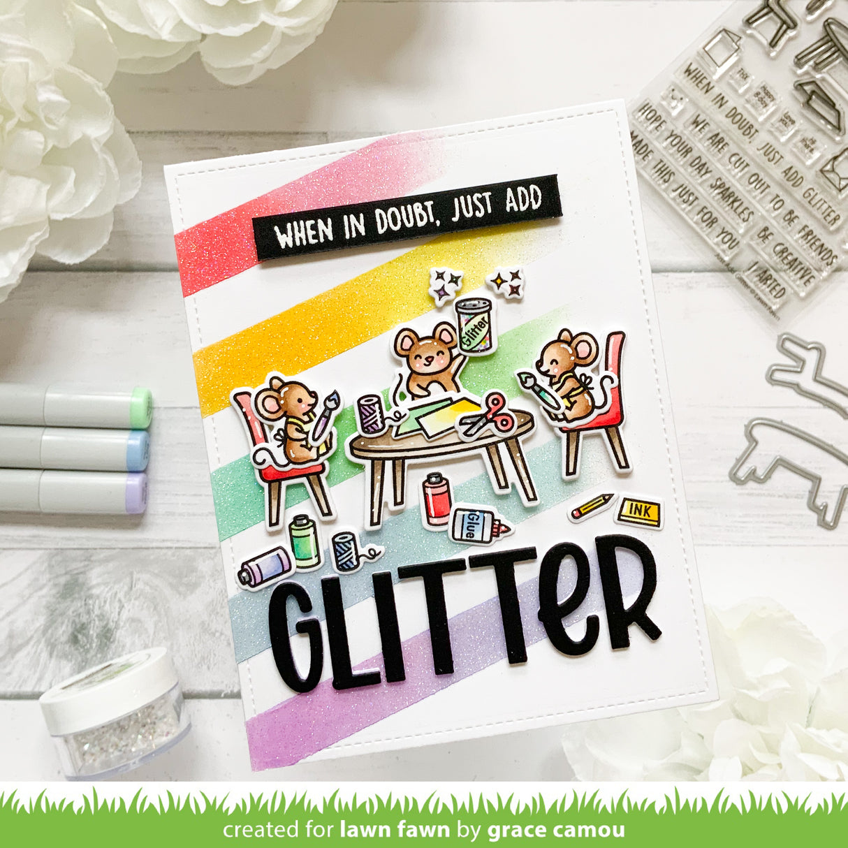 just add glitter