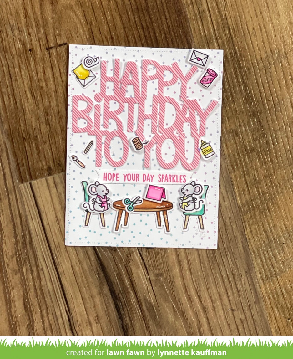 just add glitter