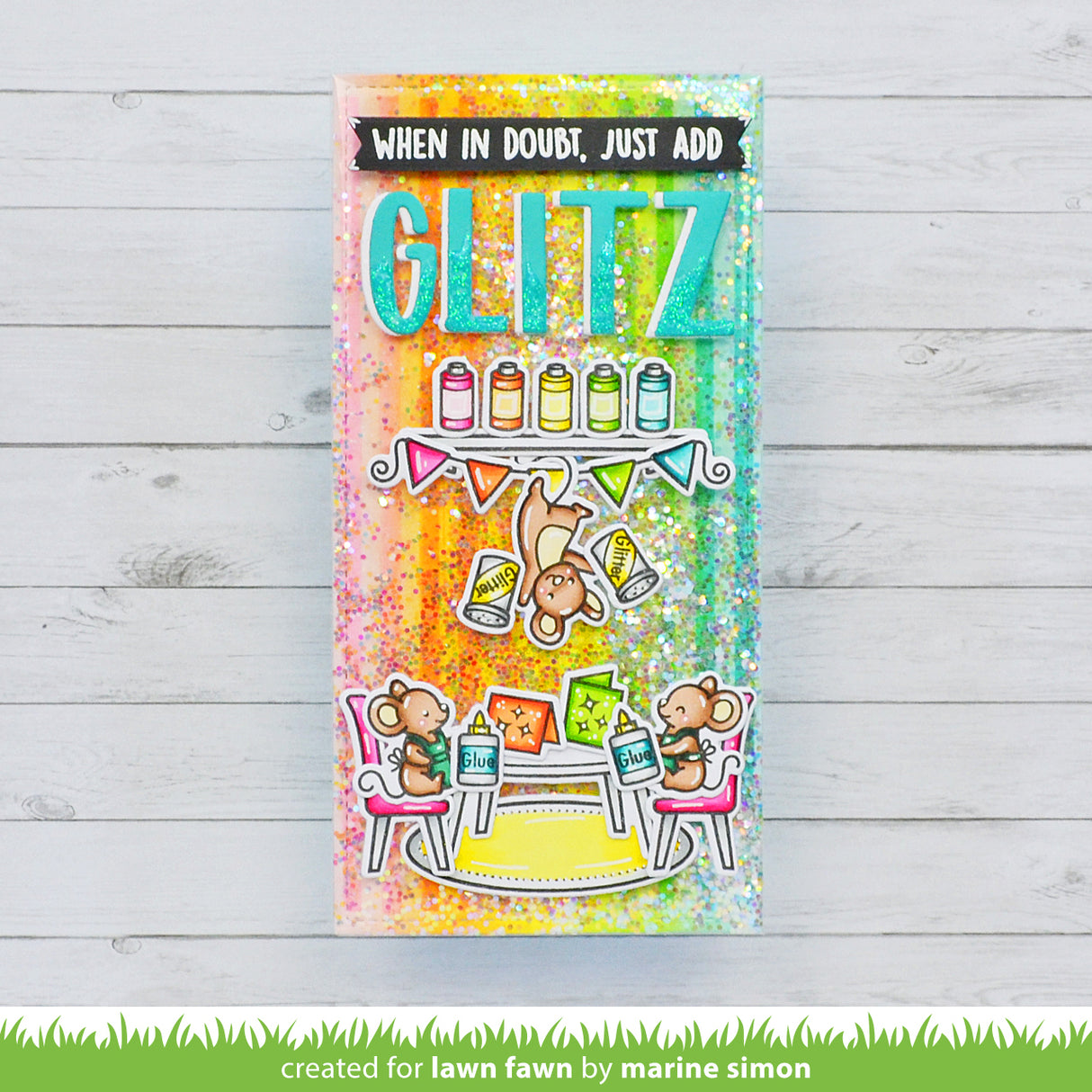 just add glitter