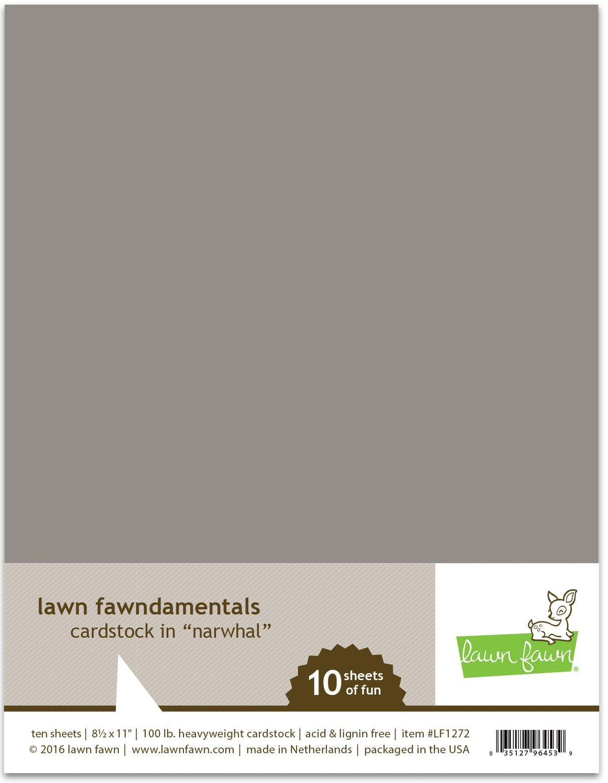 narwhal cardstock