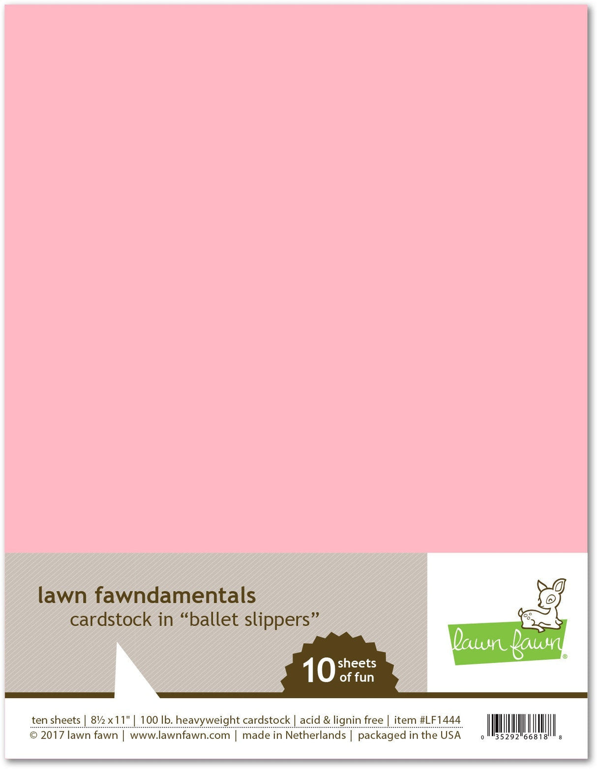 ballet slippers cardstock