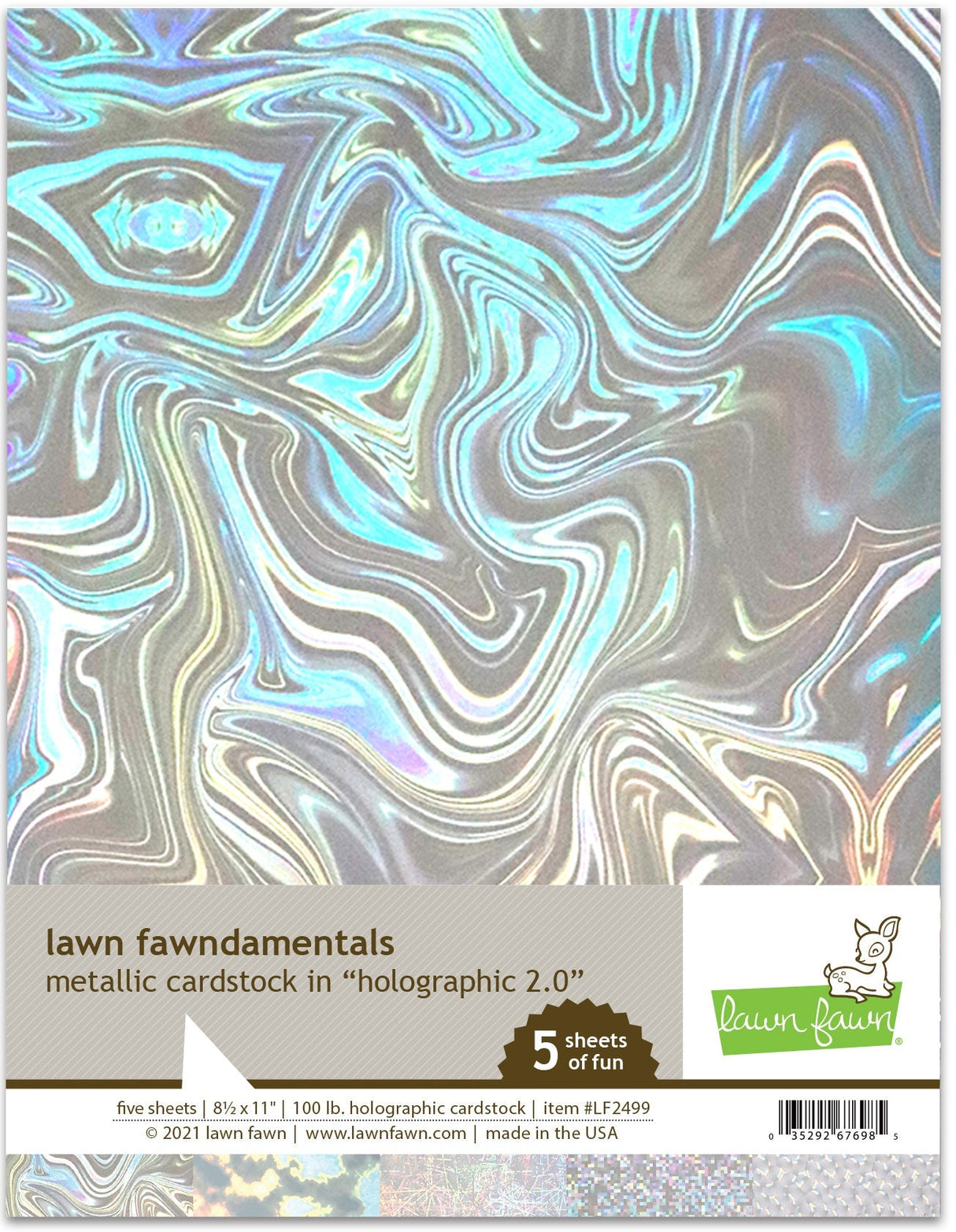 metallic cardstock - holographic 2.0