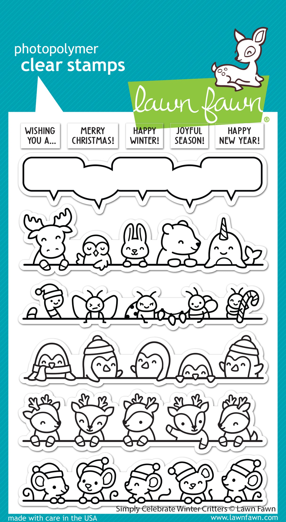 simply celebrate winter critters