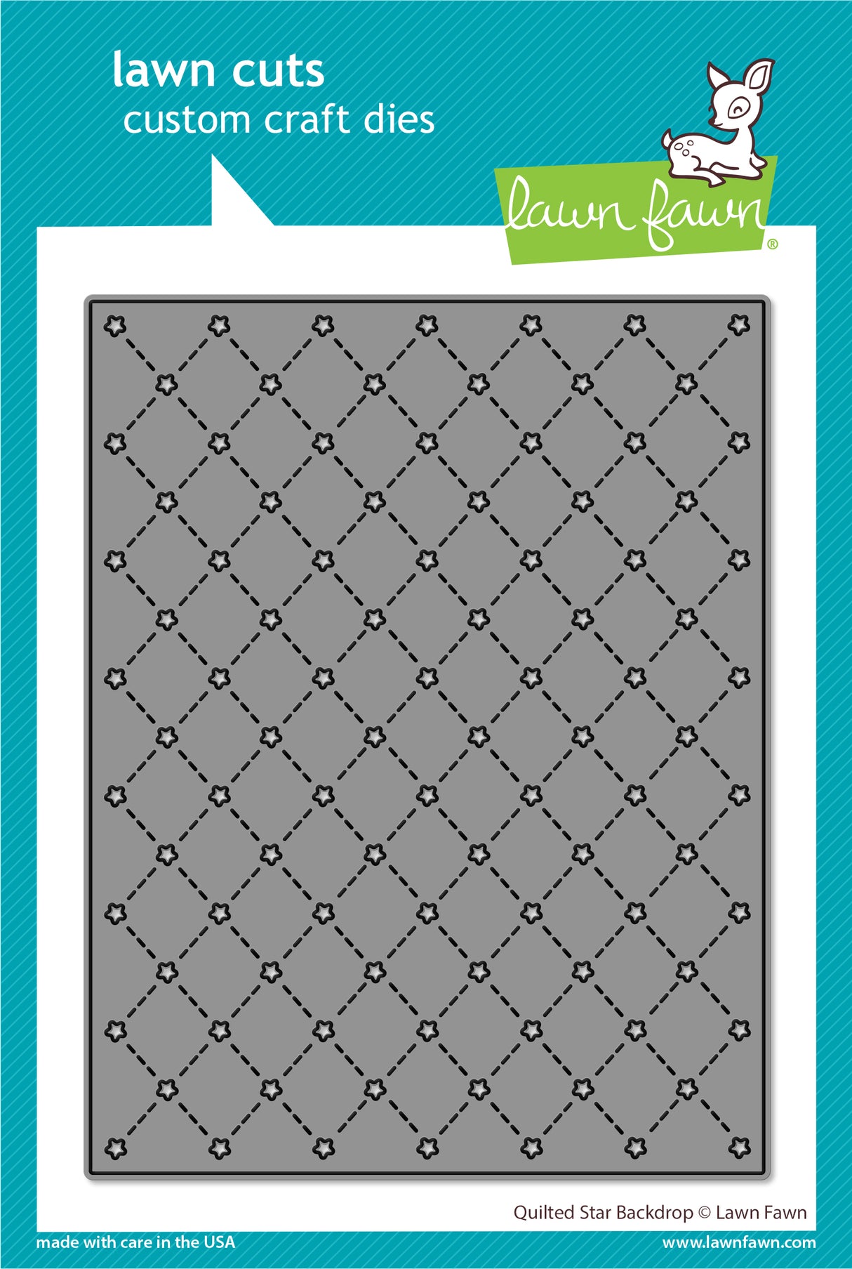 quilted star backdrop