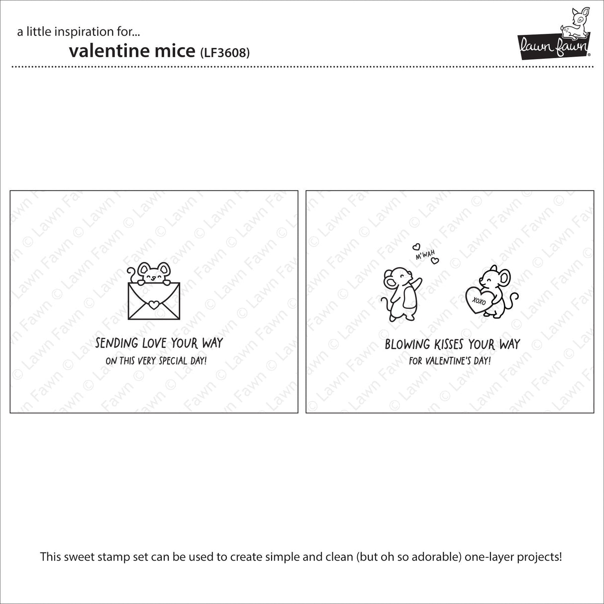 valentine mice