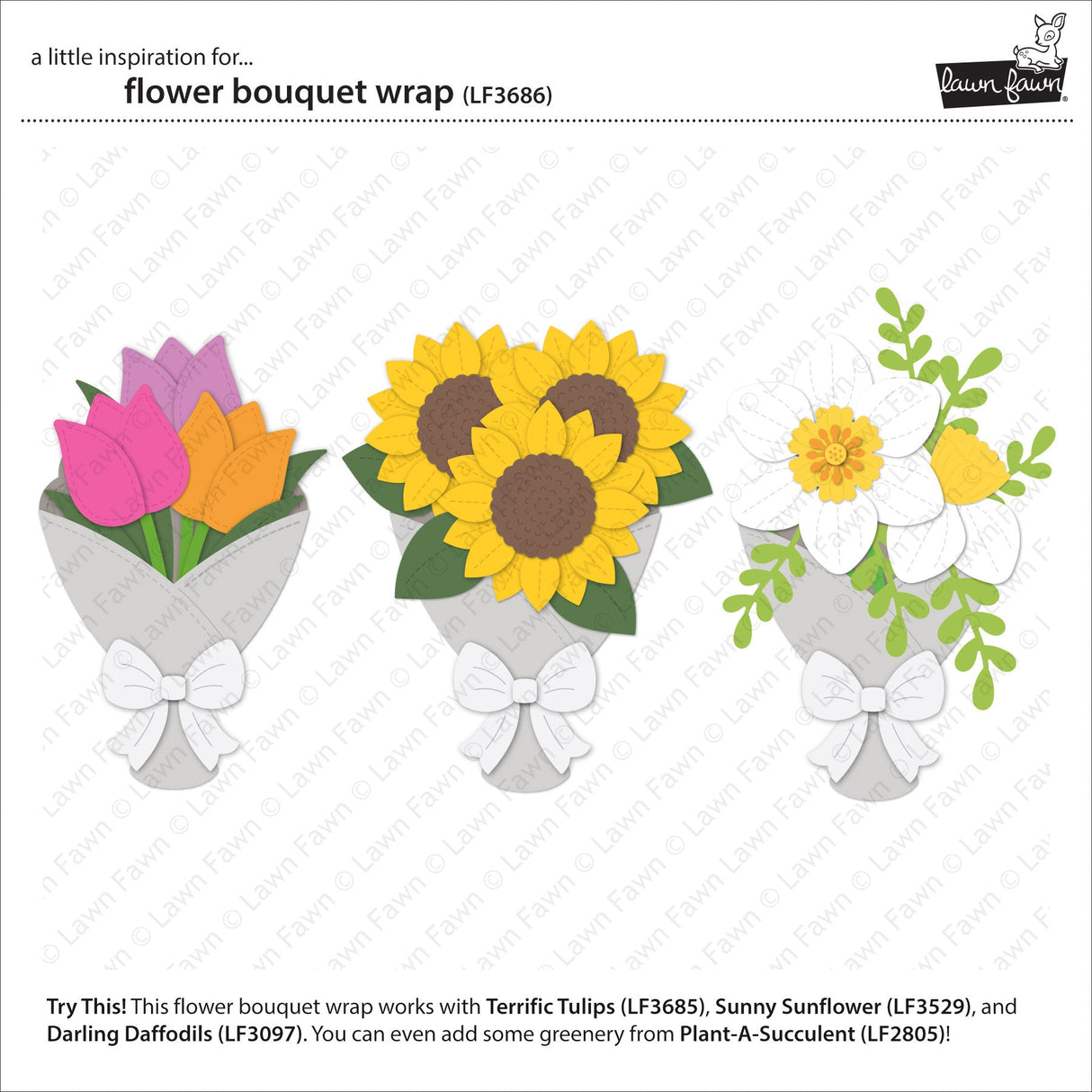 flower bouquet wrap