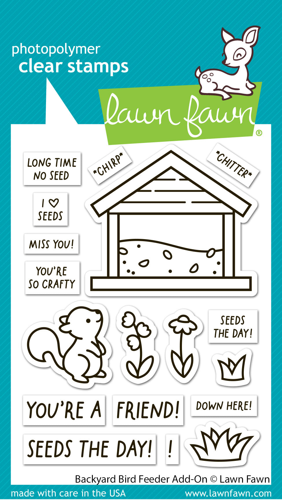 backyard bird feeder add-on
