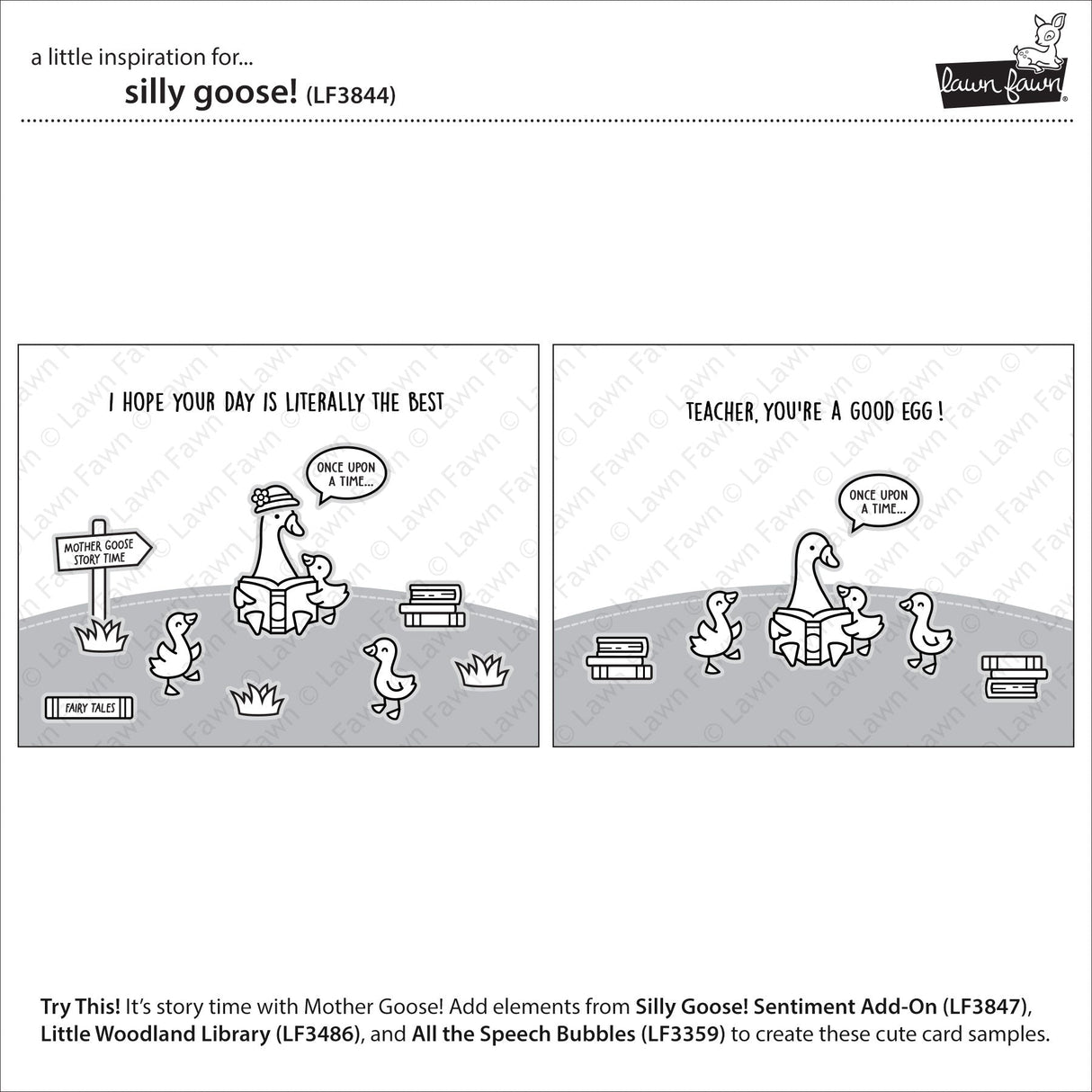 silly goose!