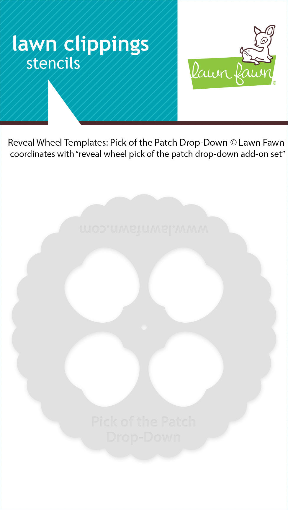 reveal wheel templates: pick of the patch drop-down