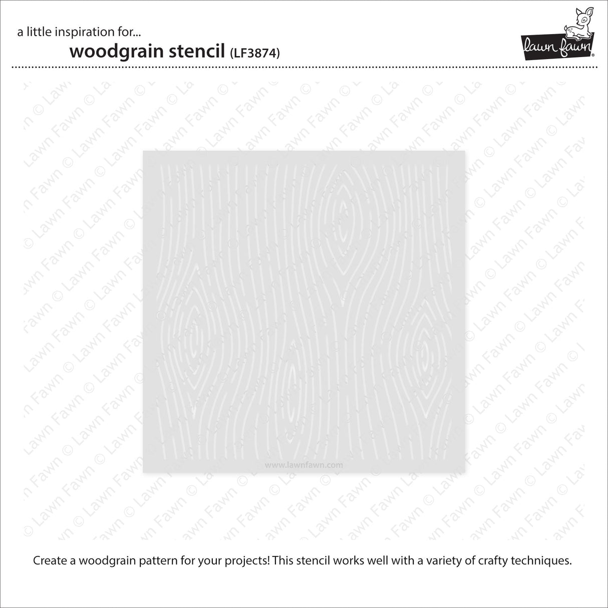 woodgrain stencil