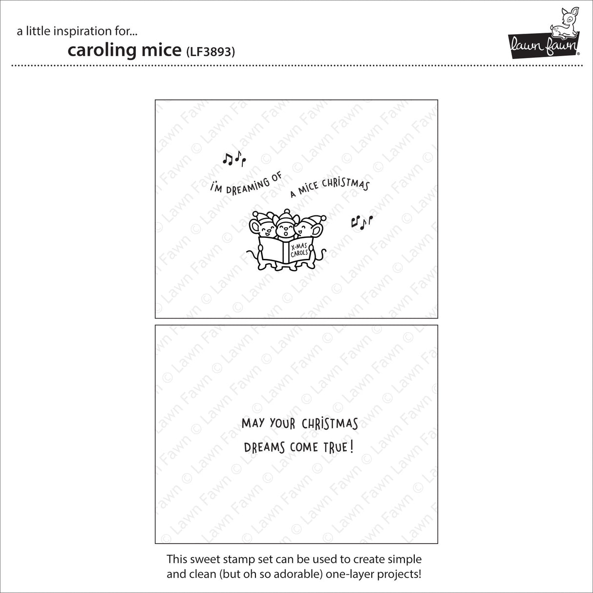 caroling mice