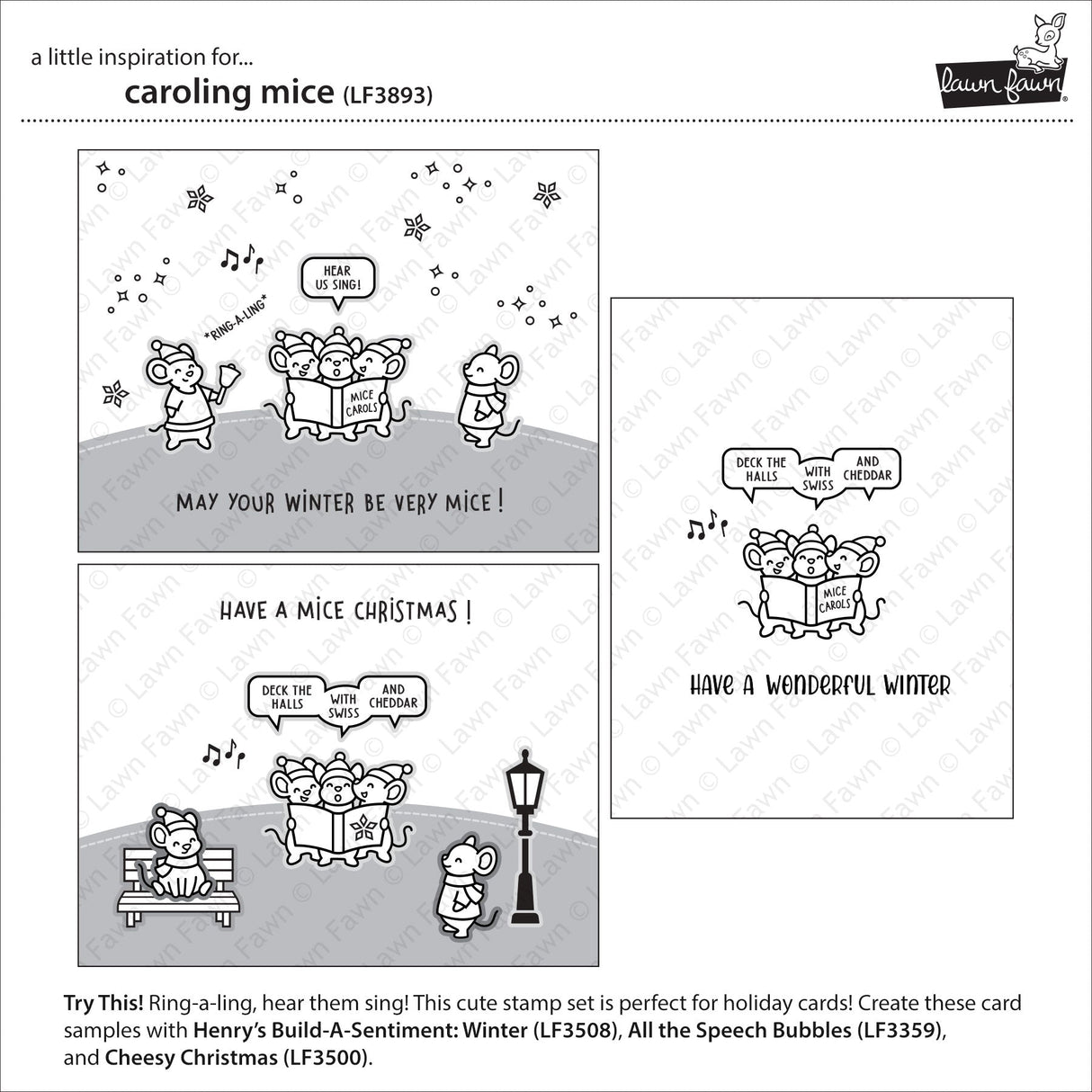 caroling mice