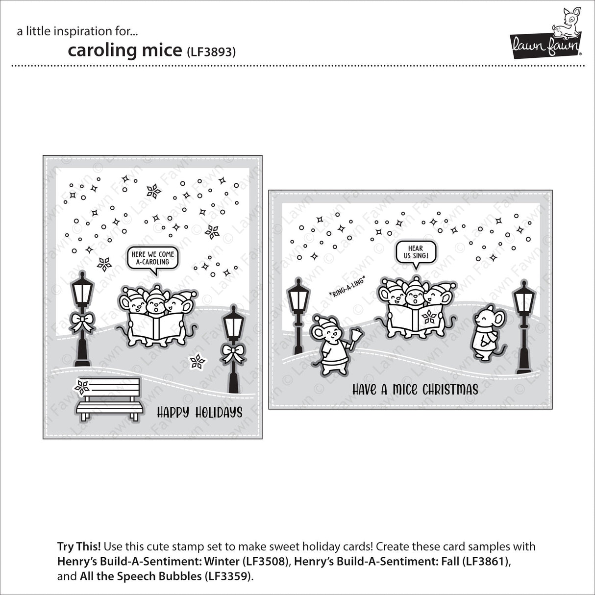 caroling mice