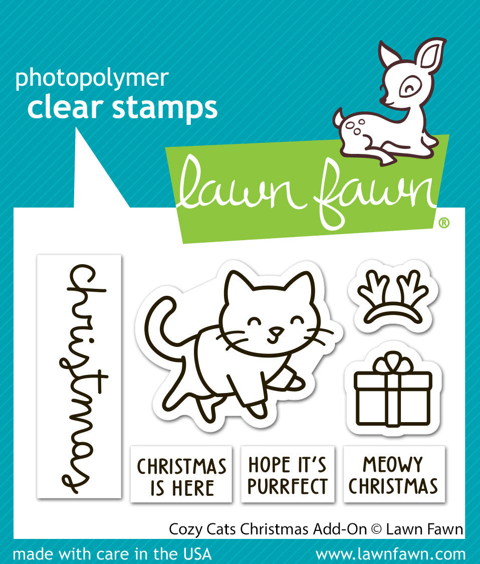 cozy cats christmas add-on