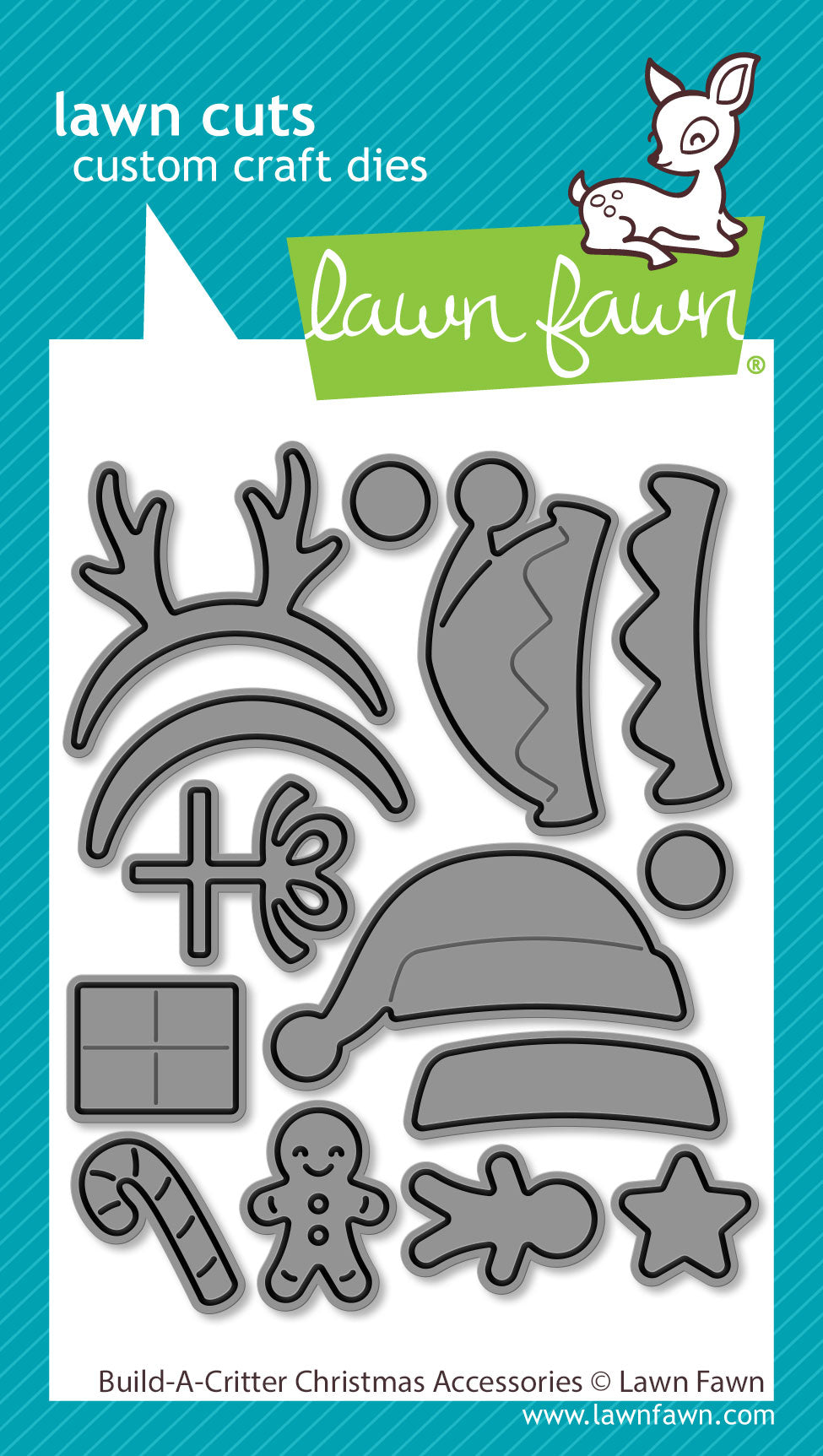 build-a-critter christmas accessories
