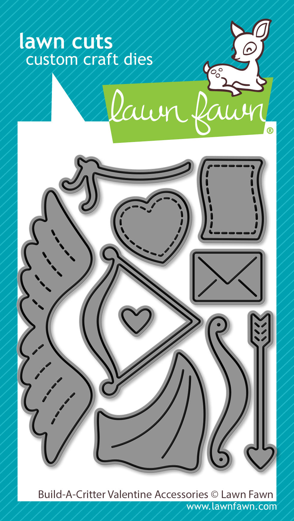 build-a-critter valentine accessories