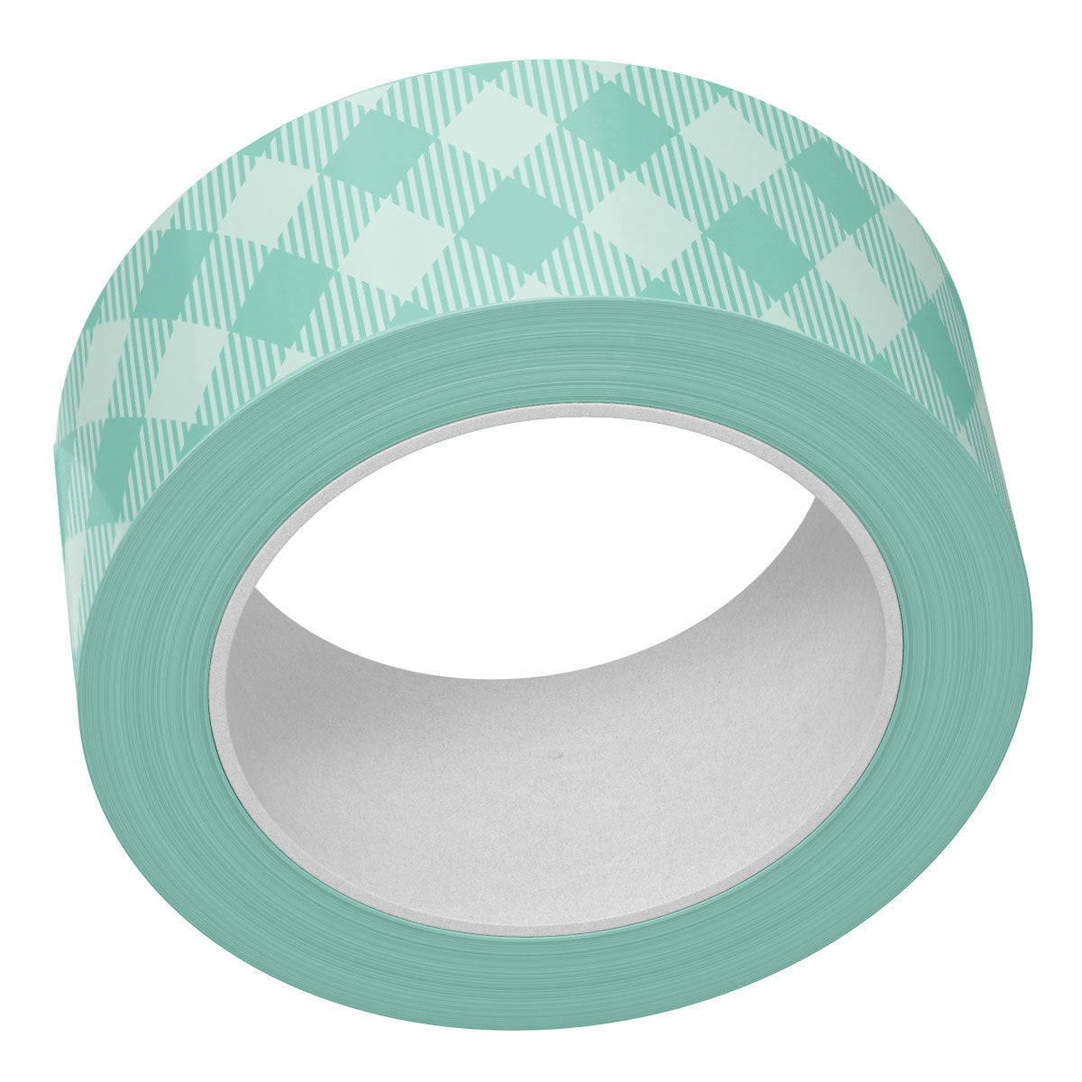 aqua gingham washi tape