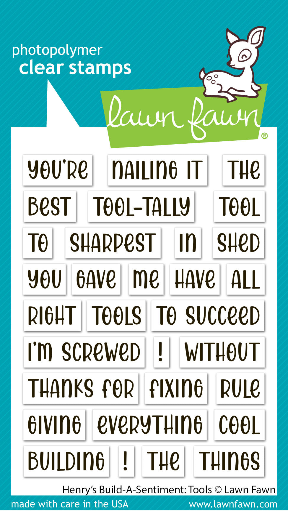 henry's build-a-sentiment: tools