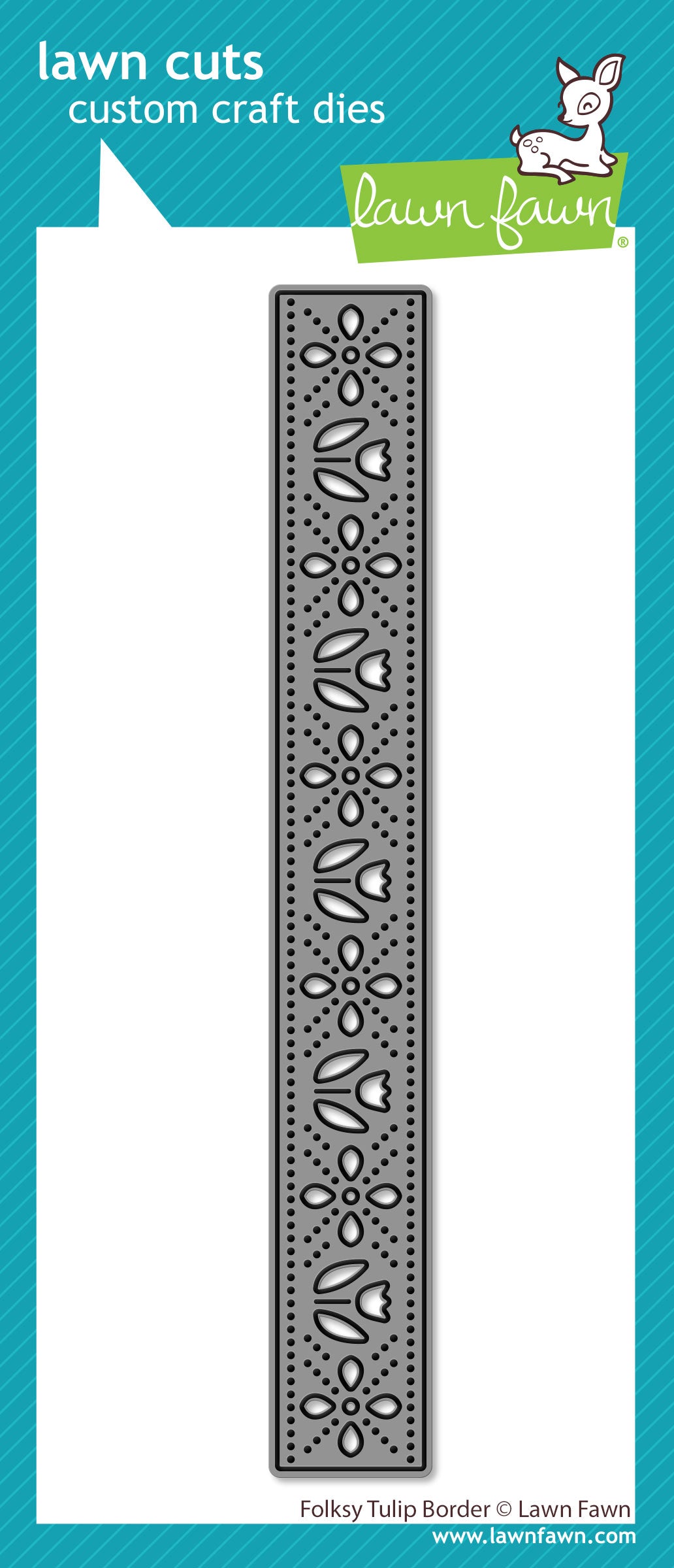 folksy tulip border