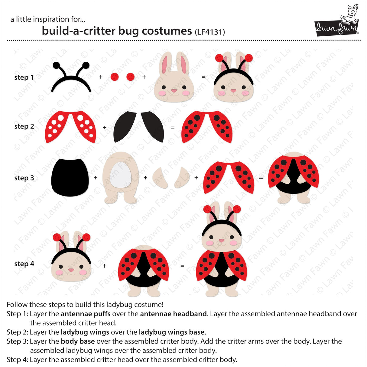 build-a-critter bug costumes