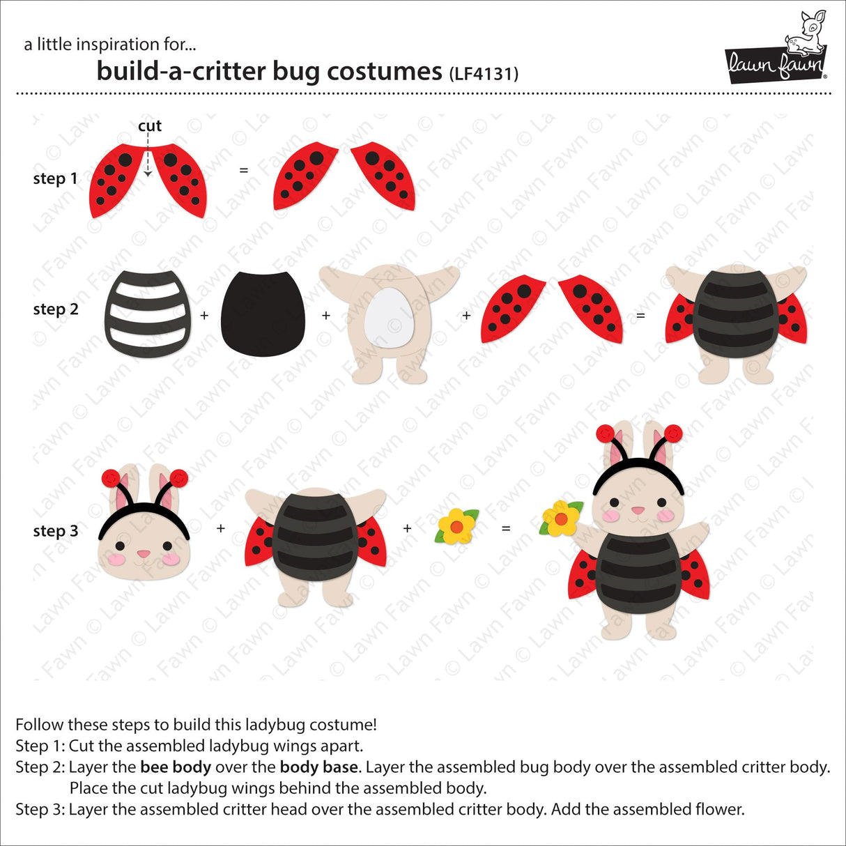 build-a-critter bug costumes