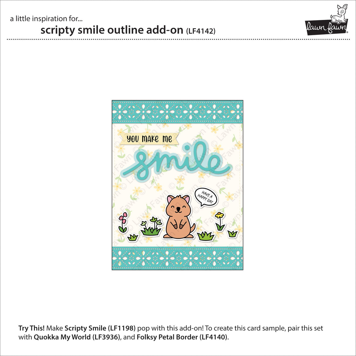 scripty smile outline add-on