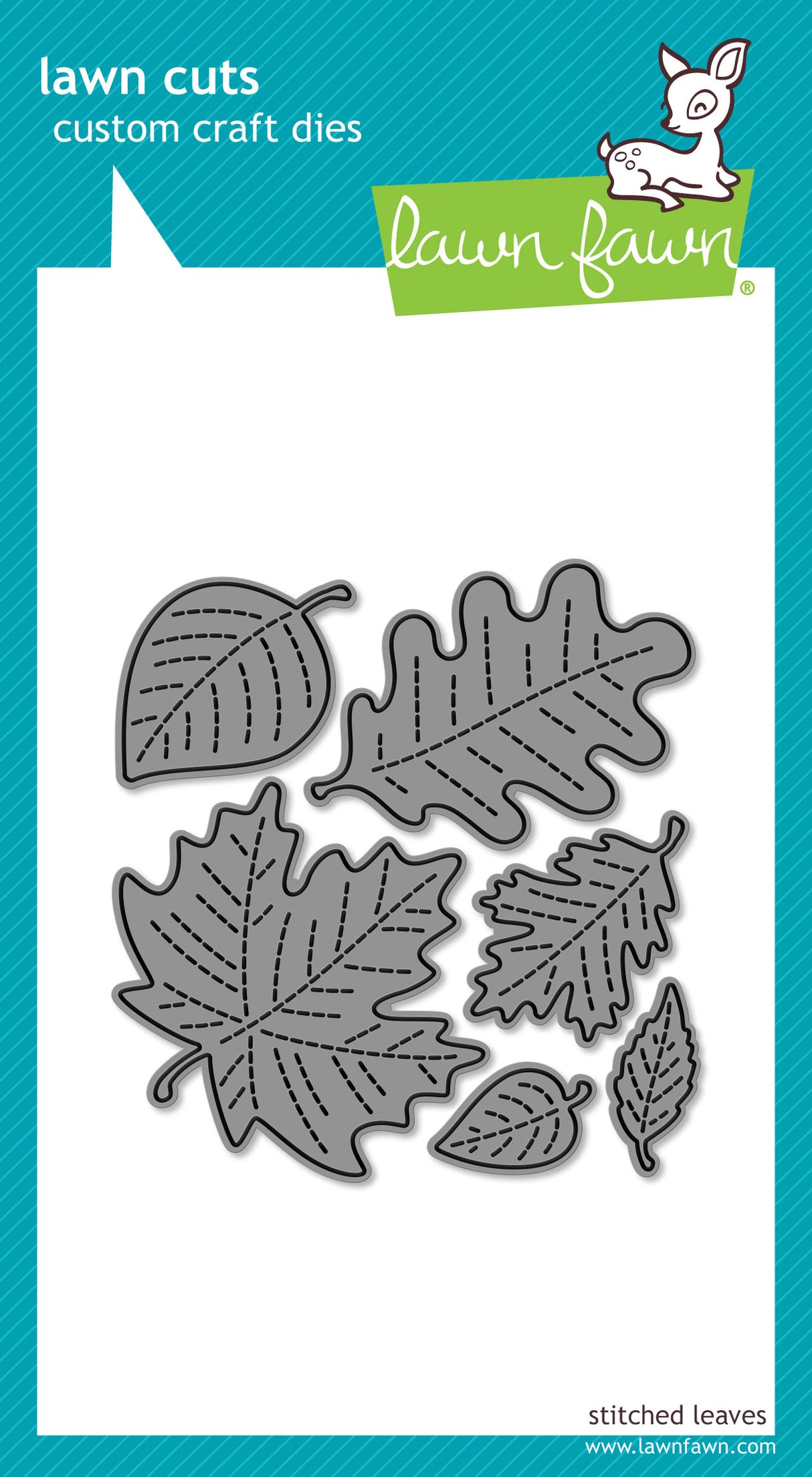 stitched leaves