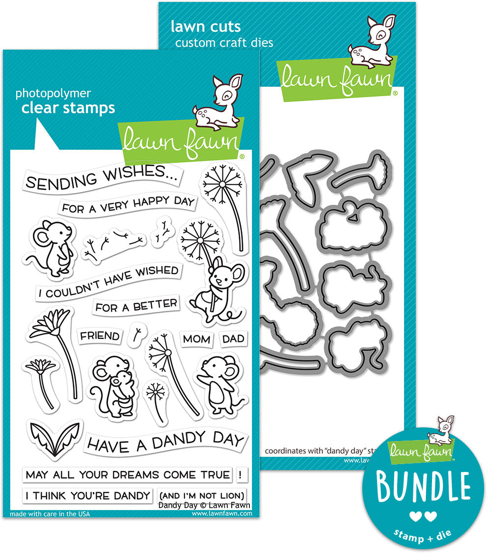 dandy day (stamp+die bundle)