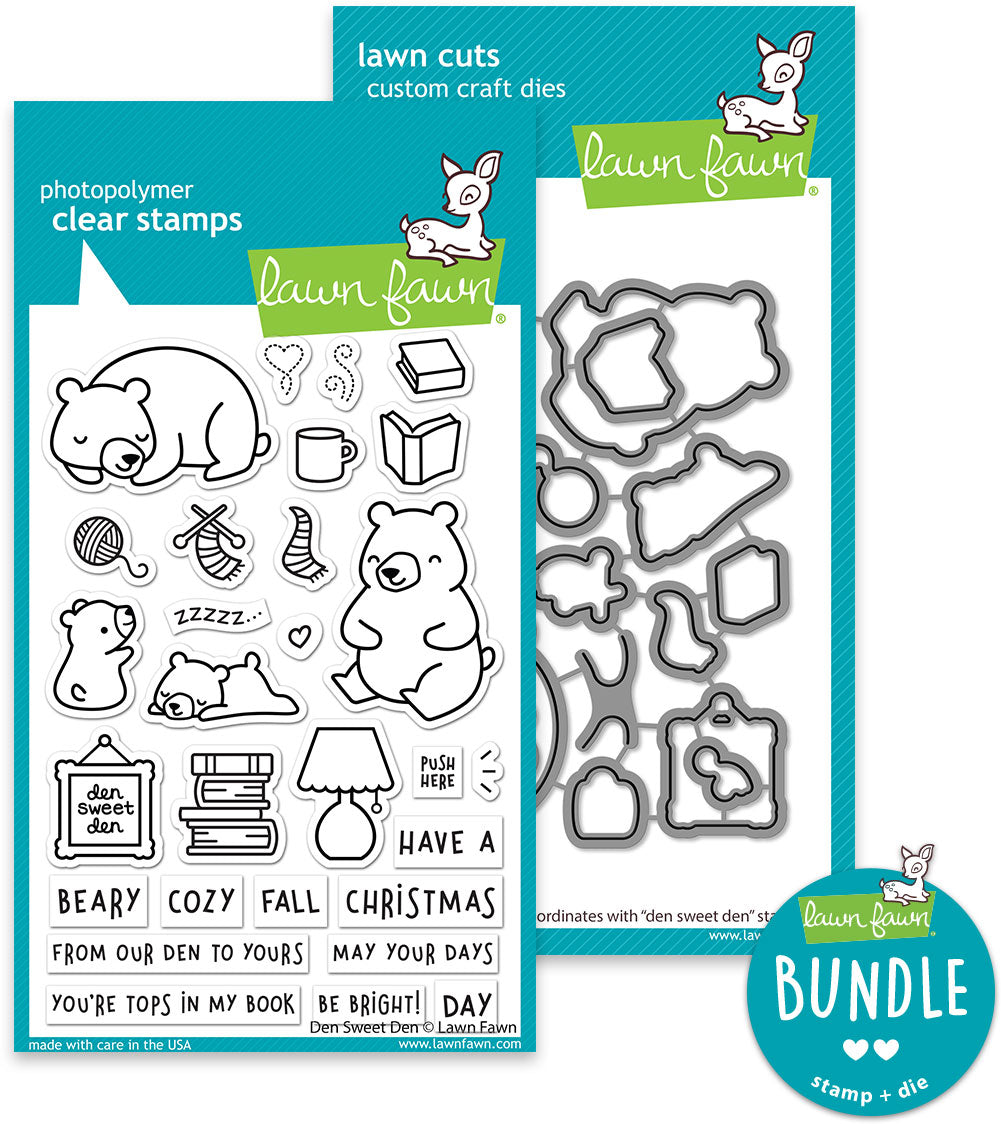 den sweet den (stamp+die bundle)