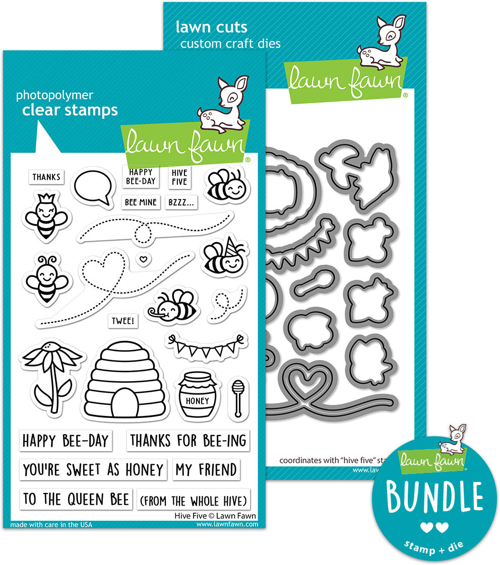 hive five (stamp+die bundle)