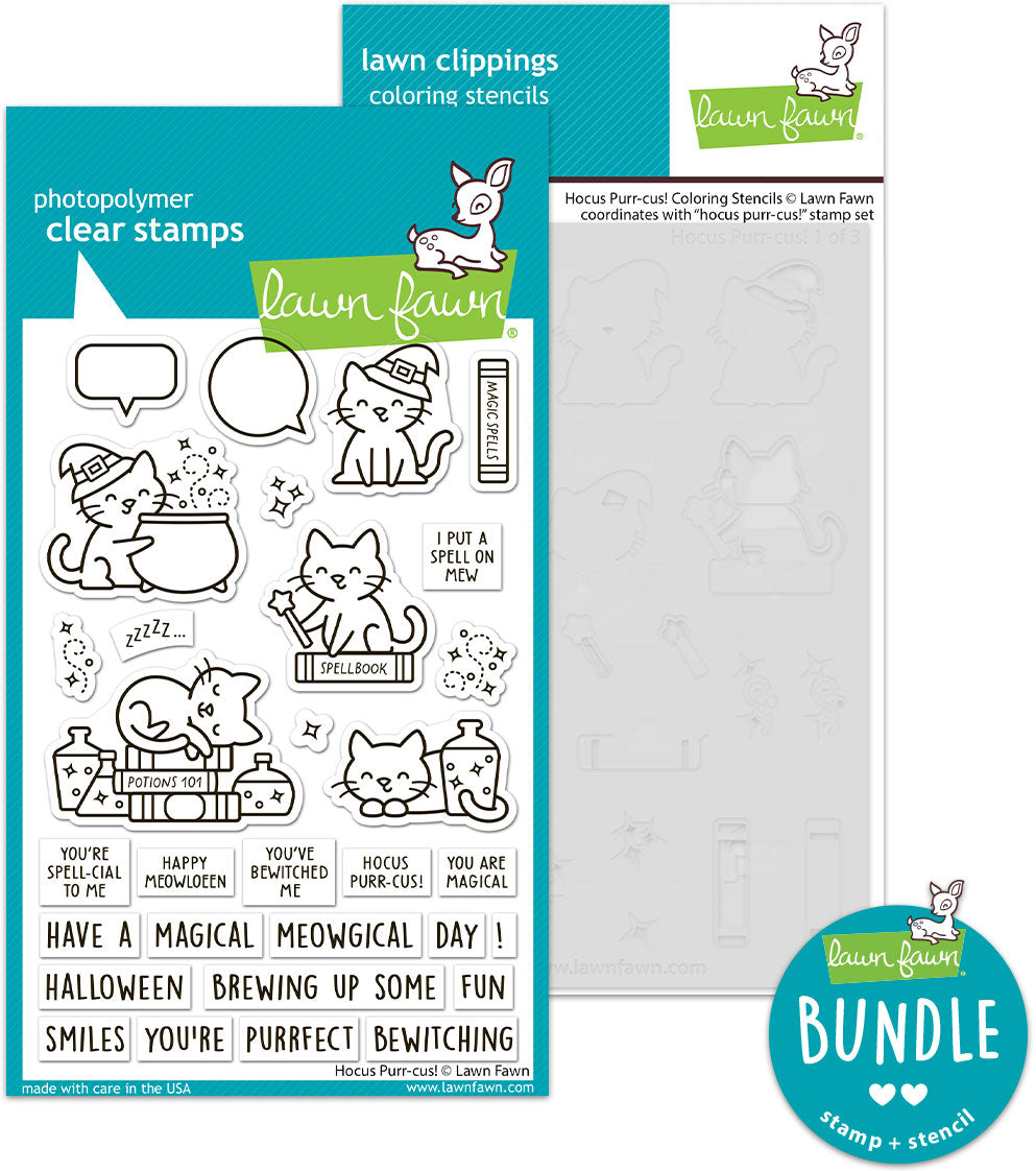 hocus purr-cus! (stamp+coloring stencil bundle)
