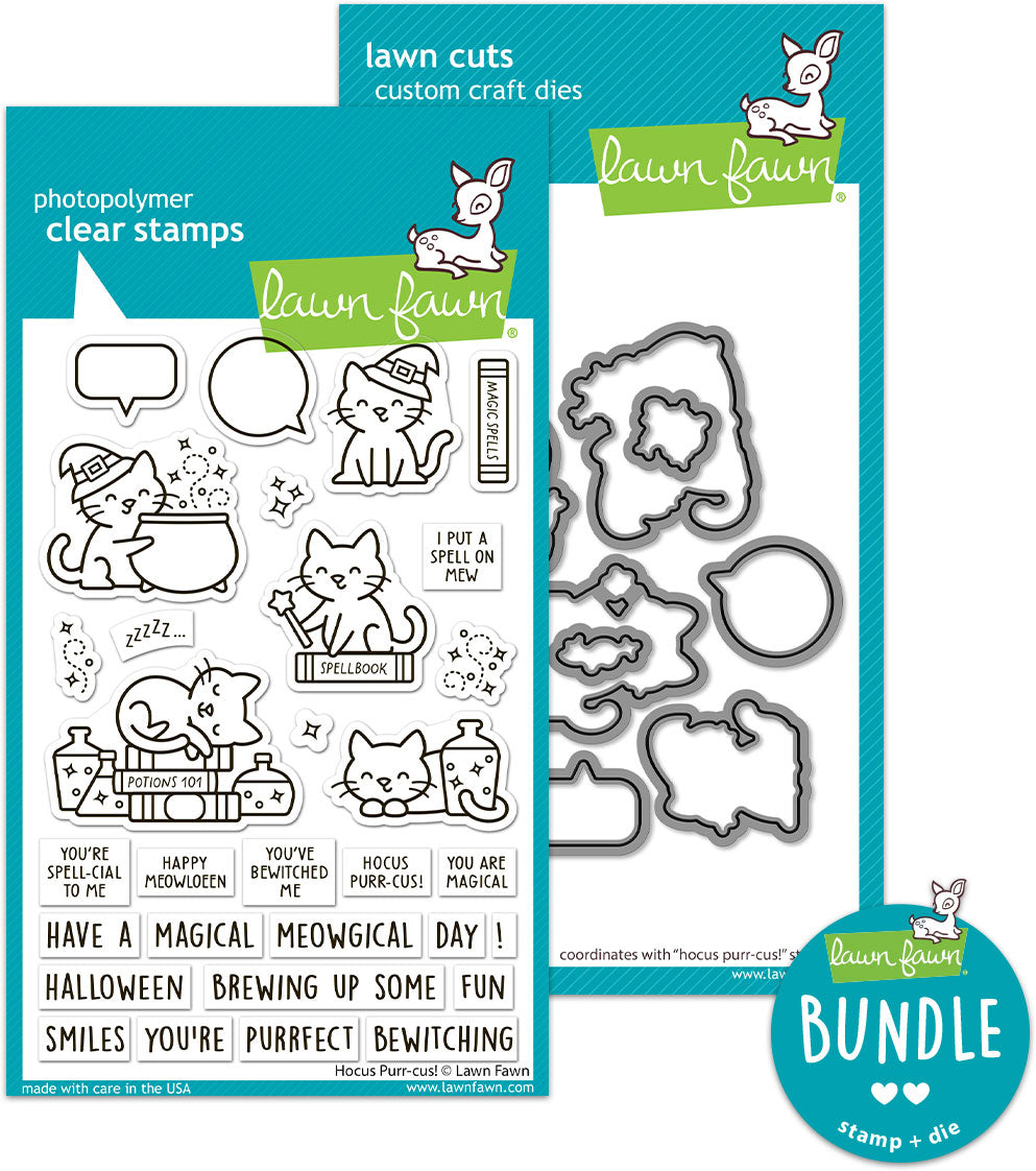 hocus purr-cus! (stamp+die bundle)