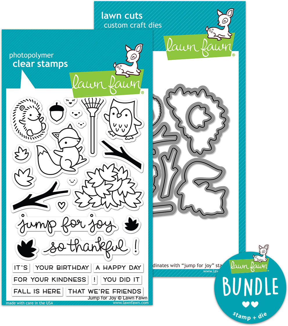 jump for joy (stamp+die bundle)