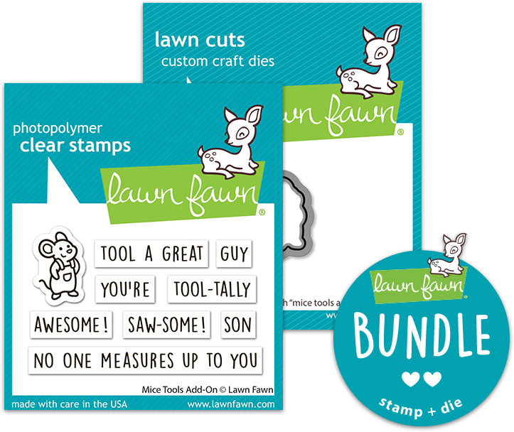 mice tools add-on (stamp+die bundle)